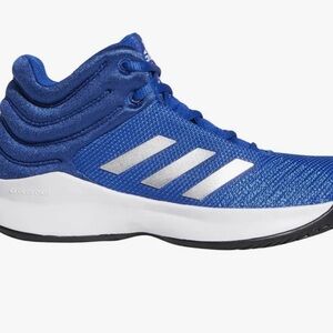 Adidas Shoes Juniors Boys Pro Spark 2018 K Blue Basketball Shoes NWOB Size 5.5